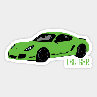 L8R G8R Sticker